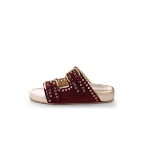 Kennel & Schmenger Platform Buckle Sandal - Bordeau